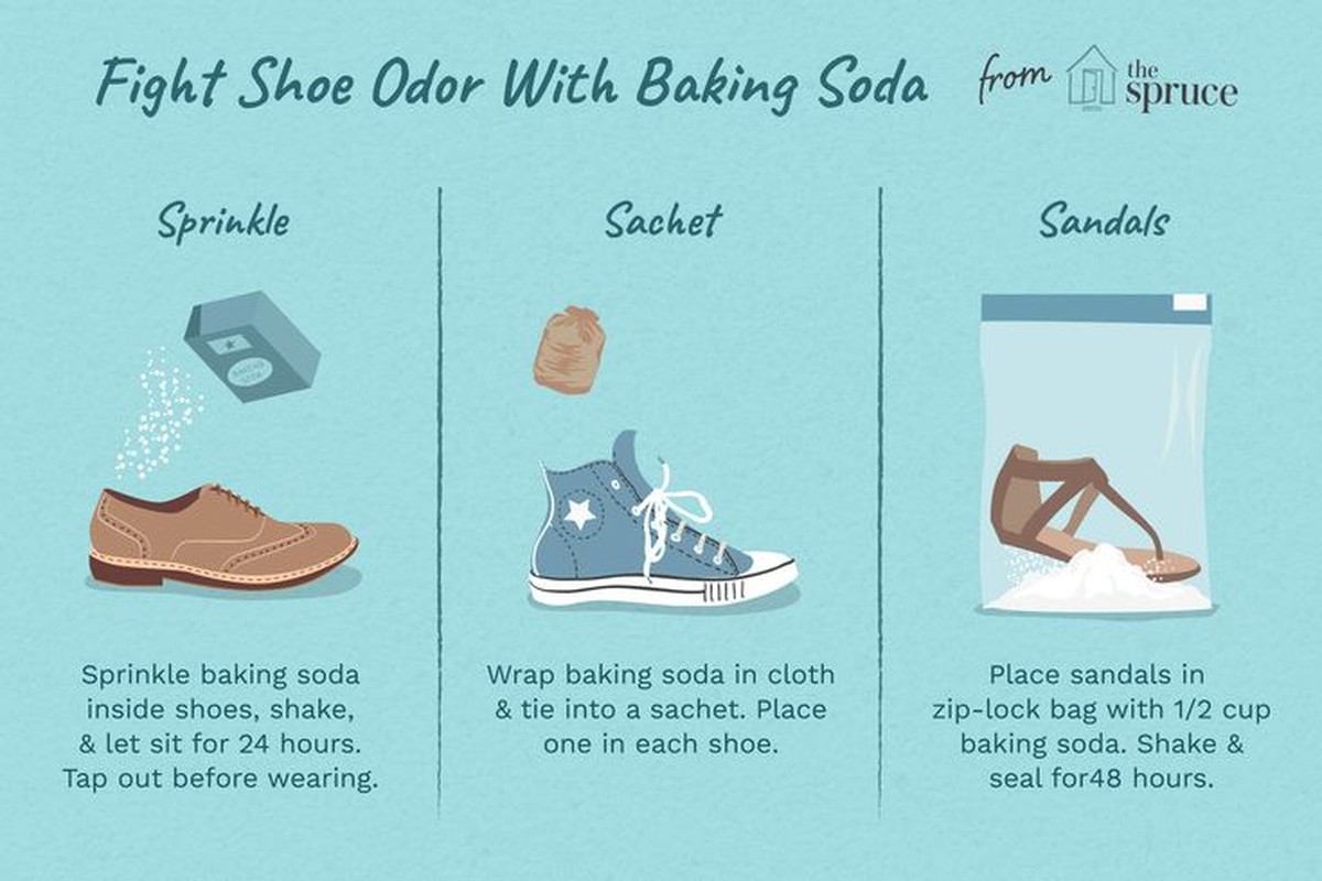 Jedlá soda v botách: jak se zbavit zápachu bez nákupu drahých sprejů