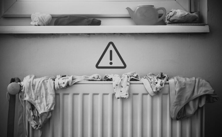 Nikdy neklaďte mokré kalhoty na topení: vidíte, co se stane?