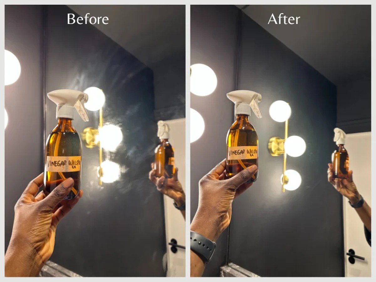 Ocet na zrcadla bez stop. Profesionálové věř že nic jiného nepoužívají
