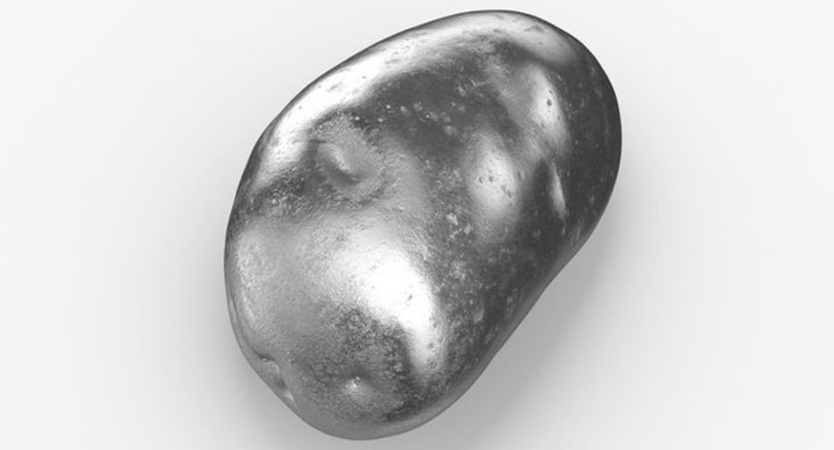 Brambor na střepu? Otře špinavou stříbro za minutu - image 1