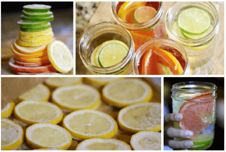 Kousky zmrazené citronu v umyvadle: co se stane za 24 hodin