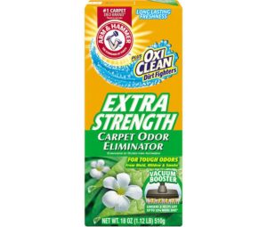 Soda bikarbona na kobercích: složitější než vysavač, ale levnější