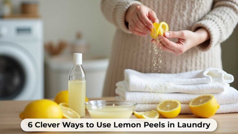 Citrónová slupka do pračky — přirozený zmäkčovač bez chemie
