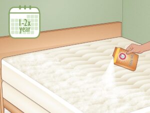 Jedlá soda na molitanové matraci? Vyzkoušejte magický trik proti roztočům