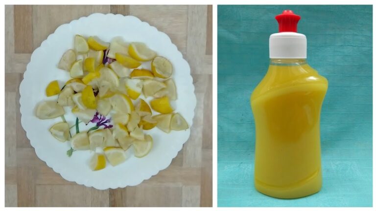 Kůra z citronů v myčce nádobí vás zbaví zápachu za centavky