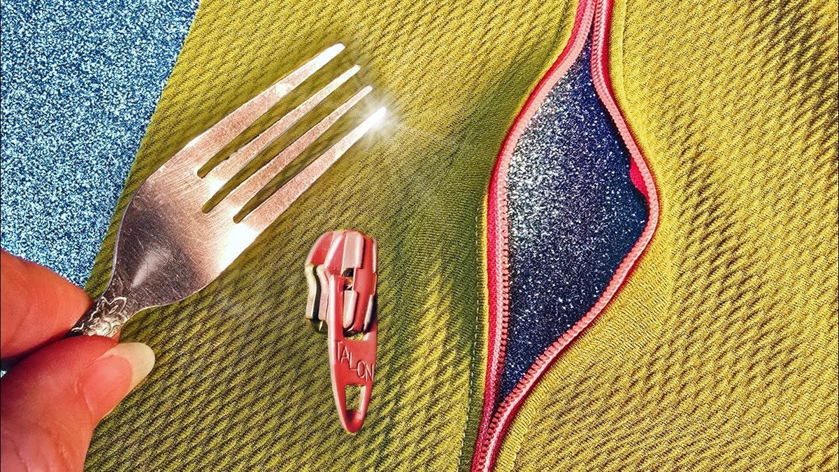 Obyčejná kancelářská sponka opraví rozbitý zip na bundě za sekundu - image 1