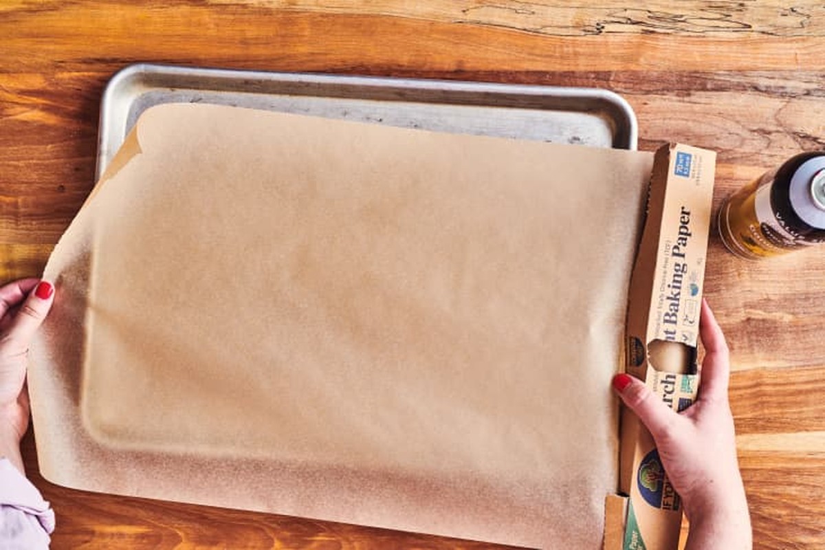 Vnitřní strany pergamenového papíru za troubu - geniální řešení