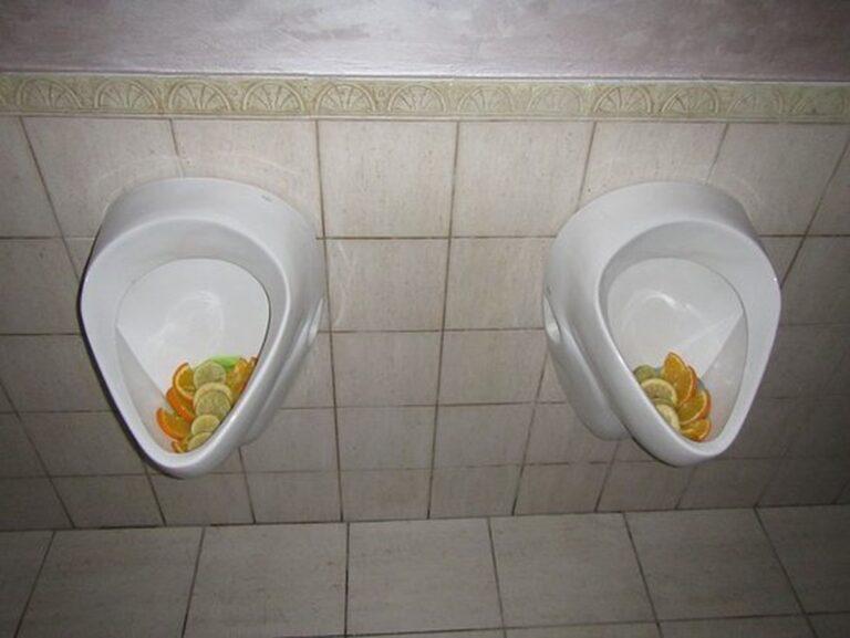 Citrónová slupka v pisoárech: proč to restauratéři dělají každý den