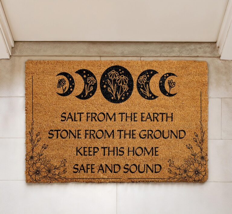 Sůl v rohožce před domem: starý trik který zastaví 90 % vlhkosti