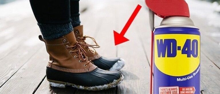 WD-40 na zimní boty změní všechno, co víte o údržbě
